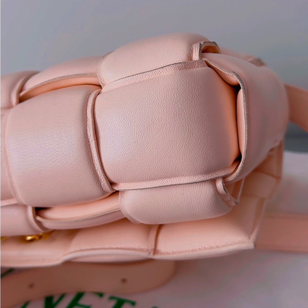 Bottega Veneta Padded Cassette in Peach - Picture 5 of 10